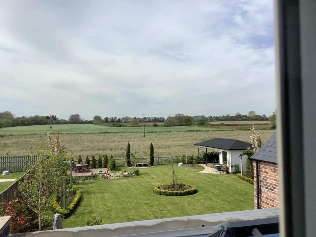 Ferienwohnung Sunset View At The Dovecote Kirkby on Bain Exterior foto