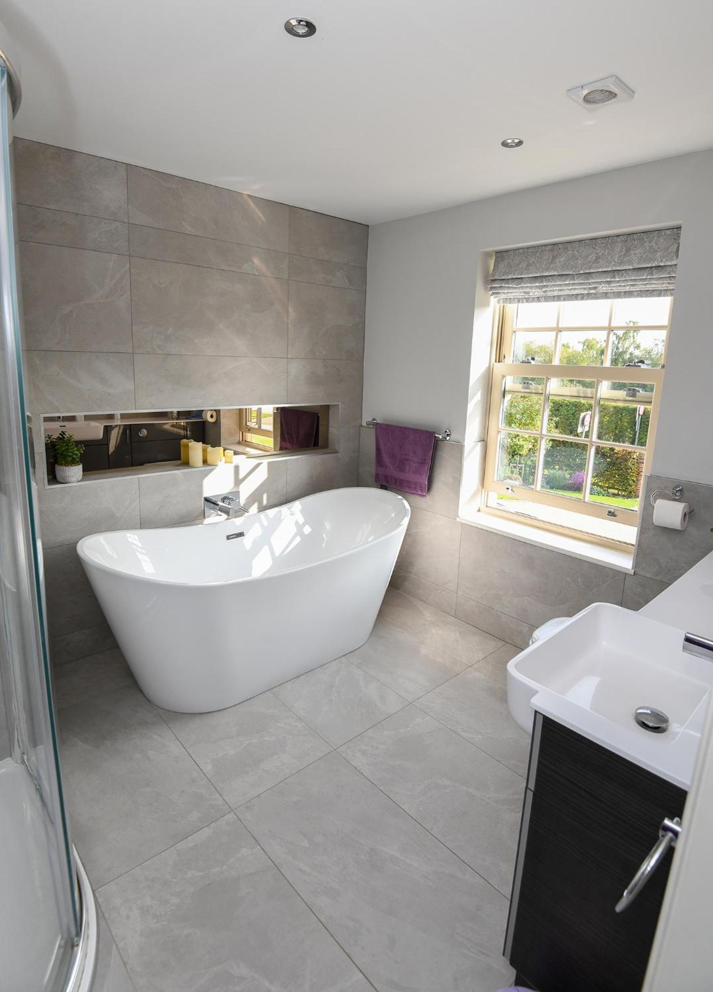 Ferienwohnung Sunset View At The Dovecote Kirkby on Bain Exterior foto