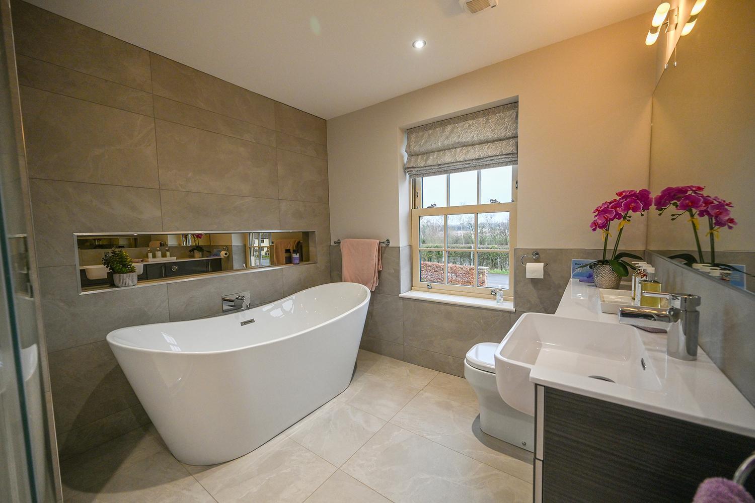 Ferienwohnung Sunset View At The Dovecote Kirkby on Bain Exterior foto